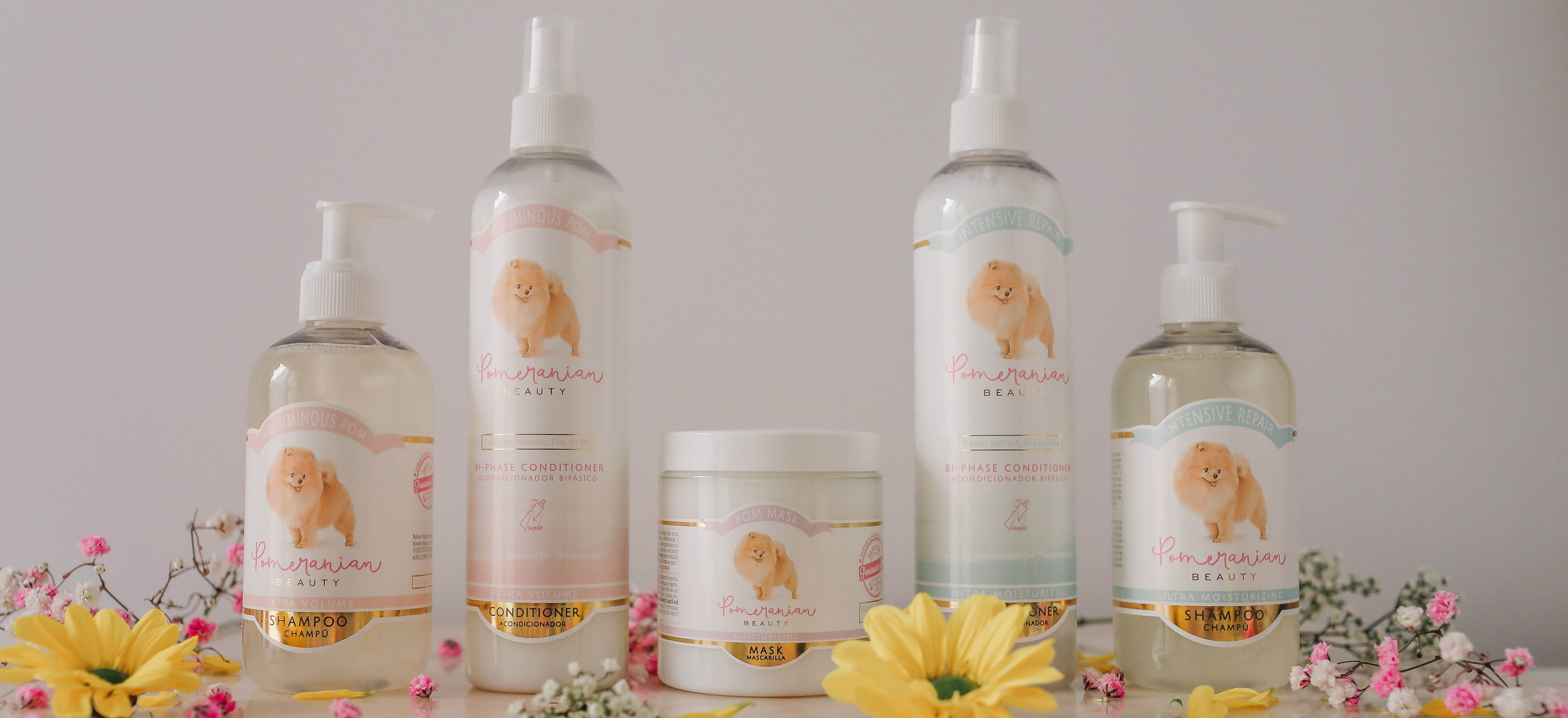 Spray Acondicionador para PomeraniaVolumenPara el cepillado del